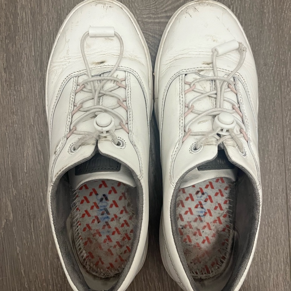 Anodyne White Sneakers (Size: 6.5 Medium which fits like a 7.5/8 normal)